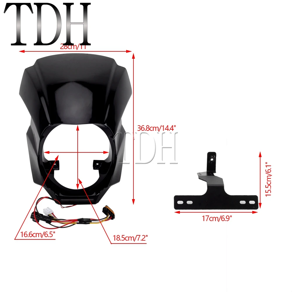 Обтекатель DRL для Harley Softail breaker Out M8 114 FXBR FXBRS 2018-2022 передсветильник фара обтекатель