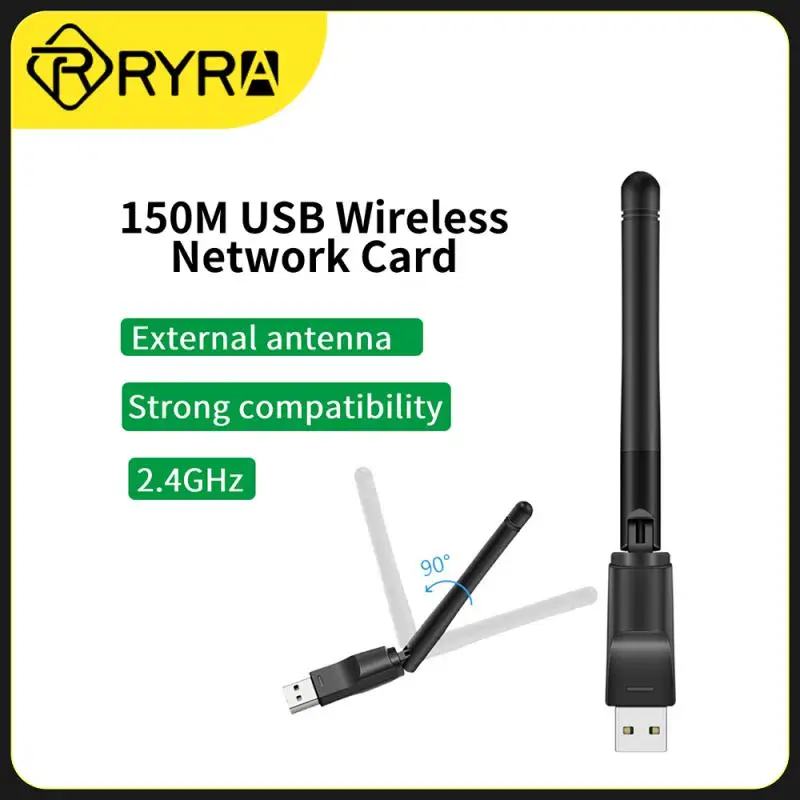 

Wi-Fi-адаптер RYRA, 150 Мбит/с, 2,4 ГГц, 802.11n/G/b