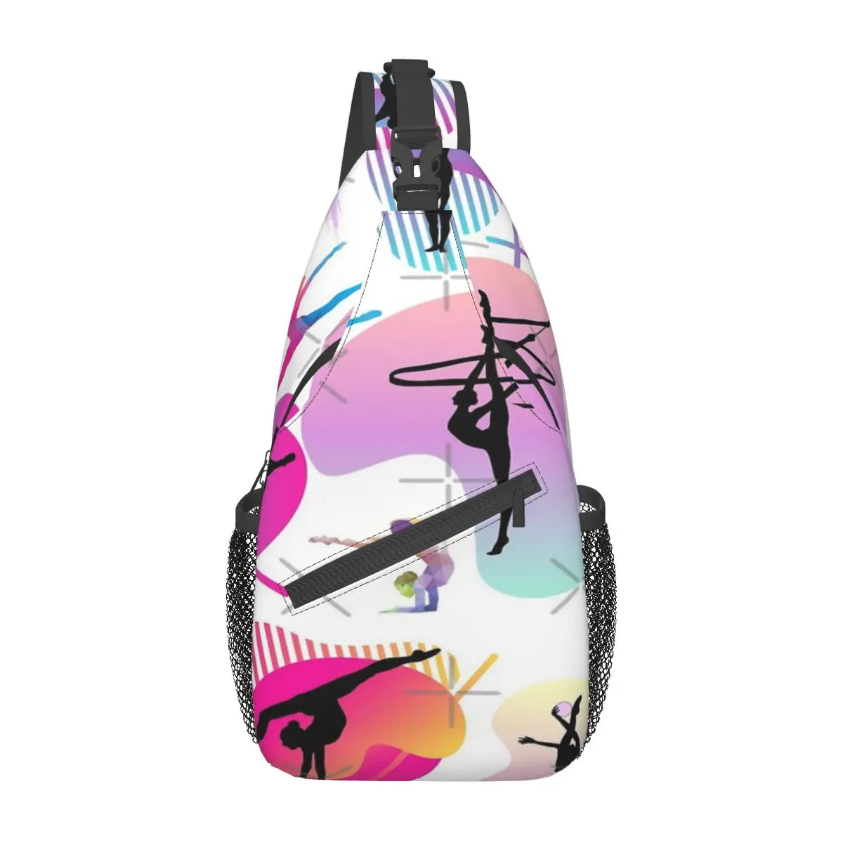 

Gymnastics PrintChest Bag Popular Large capacity Out Cross chest bag diagonally Customizable