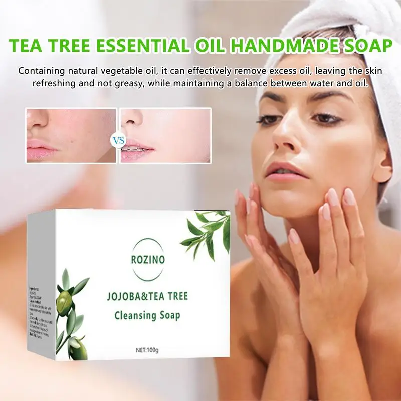 

Масляное мыло чайное дерево мягкое увлажняющее прозрачное мыло для защиты мыла Женская эссенция для лица увлажняющее масло для кожи лица