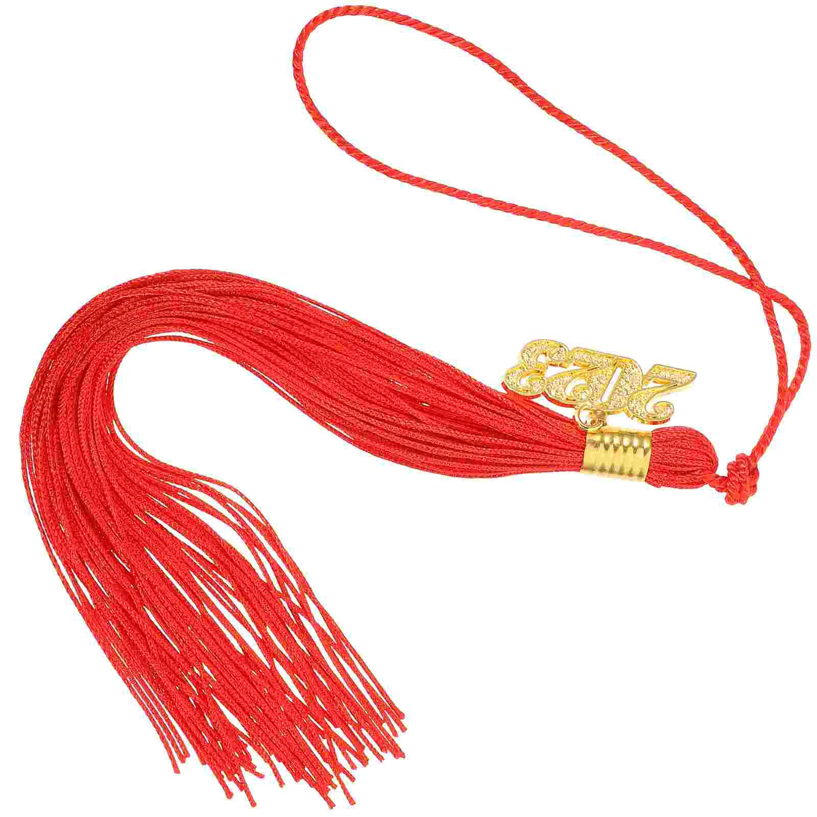 

Graduation Tassels Hat Tassel Fringe Pendants Hats Accessories Caps Polyester Ornaments