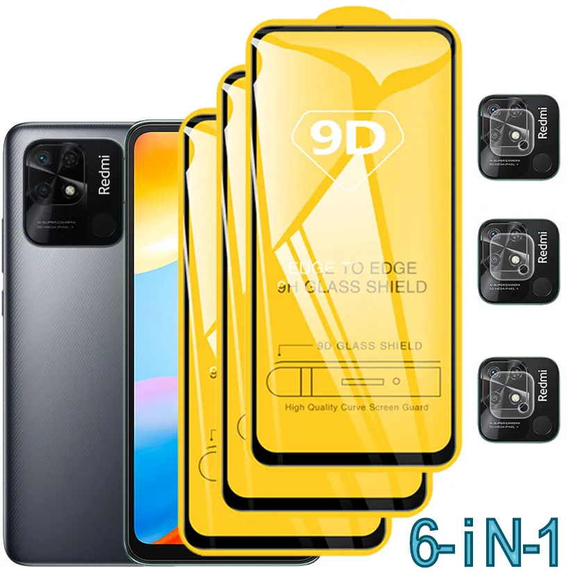 

Pelicula Redmi 10 C,Glass For Xiaomi Redmi 10C Tempered Glass Xaiomi Redmi-10C 2022 Screen Protector Film Redmi10C Glasses