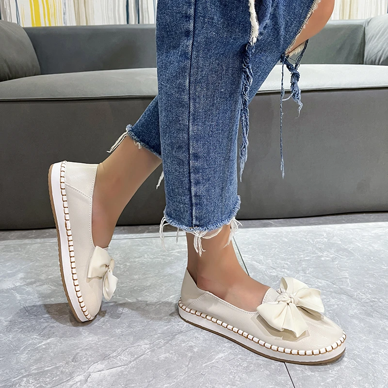 

Эспадрильи из конопли с круглым носком, на плоской подошве