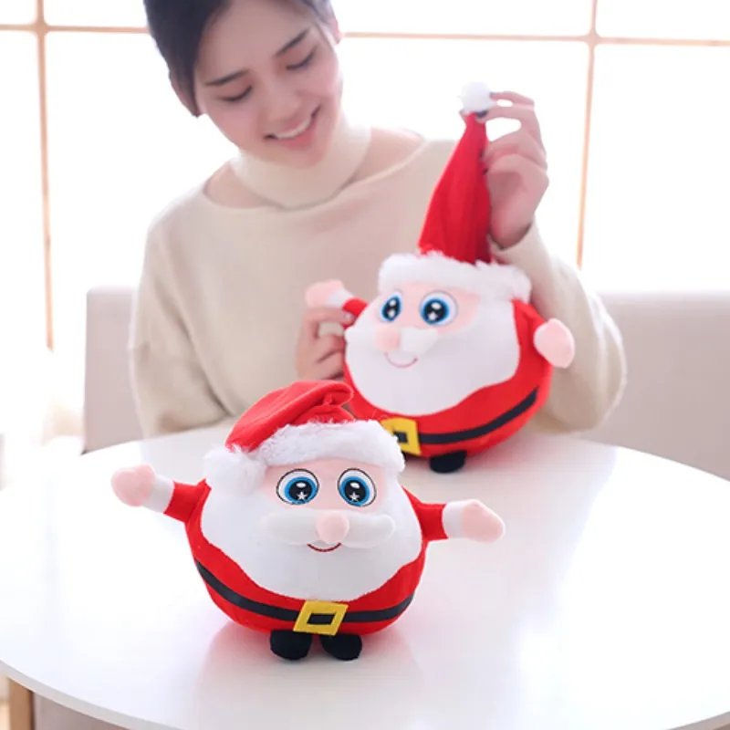 Милая Рождественская серия кукол 25-40 см Санта-Клаус лось плюшевые игрушки