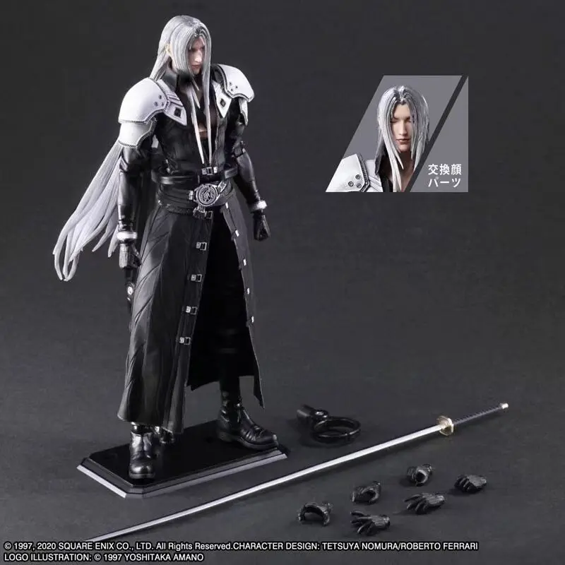 Цена Игрушки-куклы Play Arts Kai финальная фантазия VII Sephiroth PA Cloud Strife 28 см Цена Игрушки-куклы Play Arts Kai финальная фантазия VII Sephiroth PA Cloud Strife 28 см