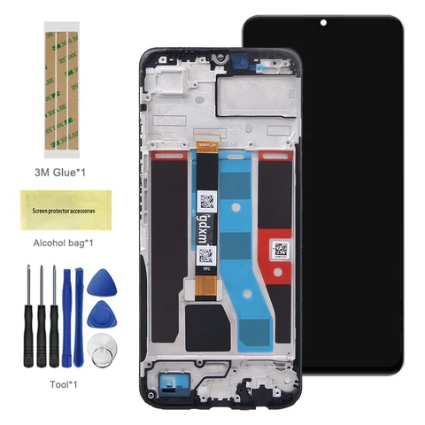 OEM для OPPO Realme Note 50 для Realme Note50 6,74 ''RMX3834 ЖК-дисплей, сменный преобразователь сенсорного экрана в сборе