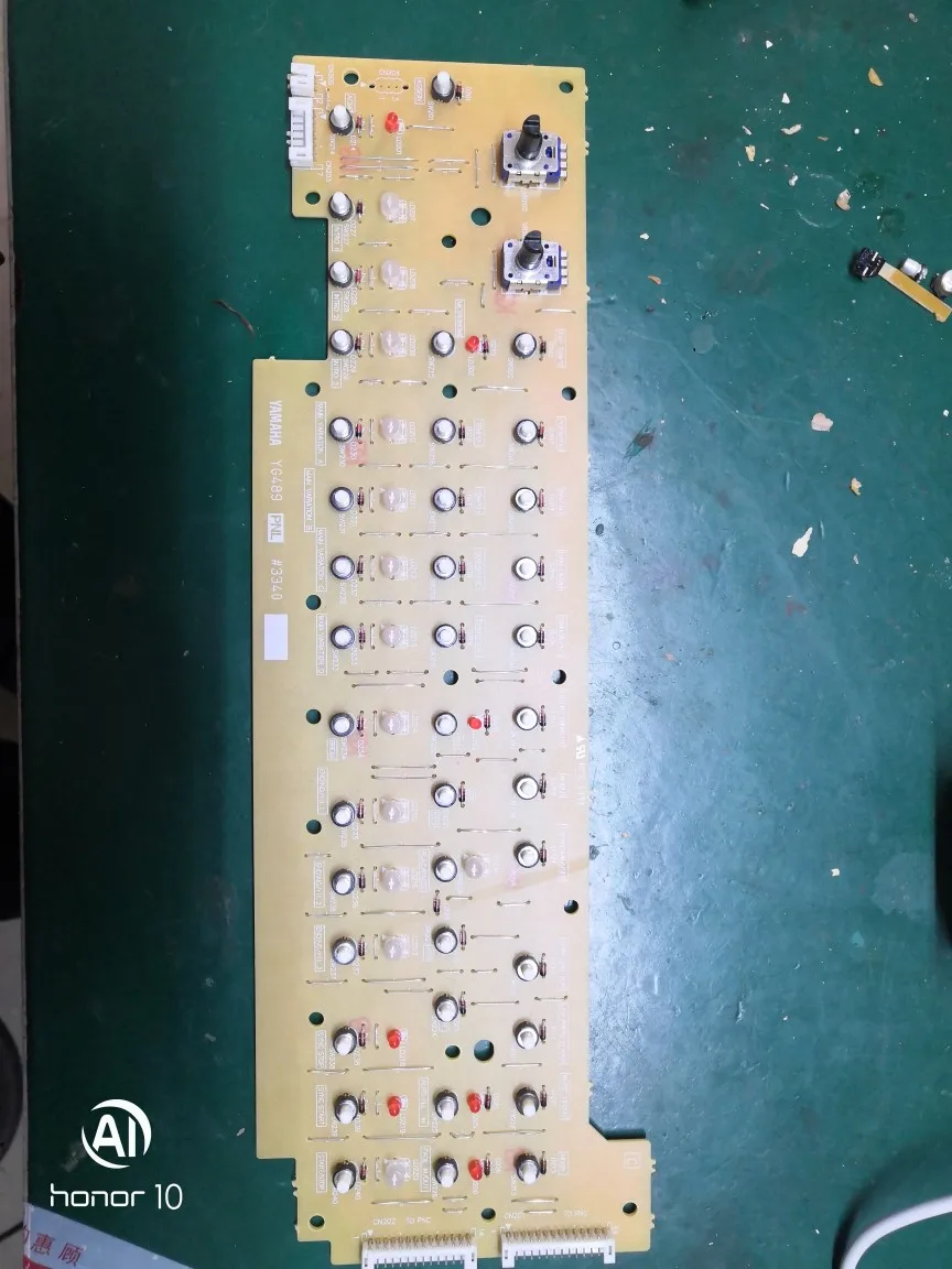 

Новая электронная клавиатура Yamaha PSR-S670 функциональная печатная плата PNL,PNR Верхняя панель