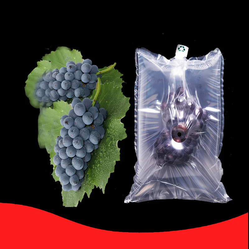 

Надувной пузырчатый мешок в виде винограда, вишни, фруктов, вакуумный двухслойный наполнитель для сохранения свежести, ударопрочная защита...