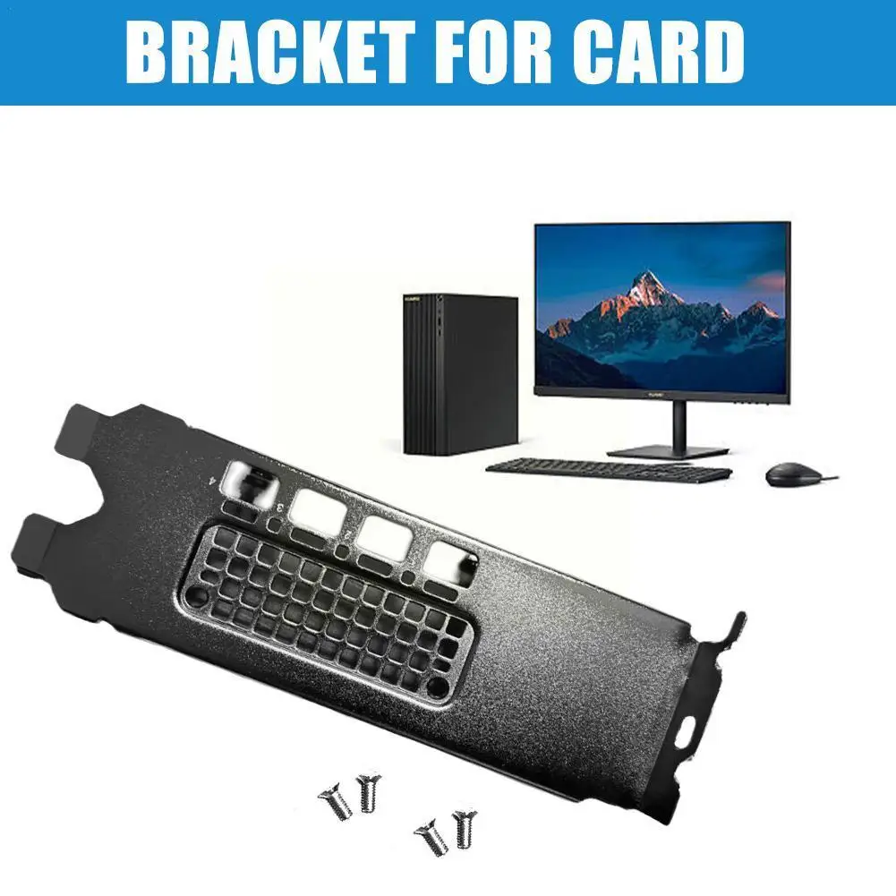 

Full Height Bracket For PNY Nvidia Rtx A2000 6GB Graphics Card RTXA2000 Low Profile Bracket Adapter Improve Heat Dissipatio W9L2