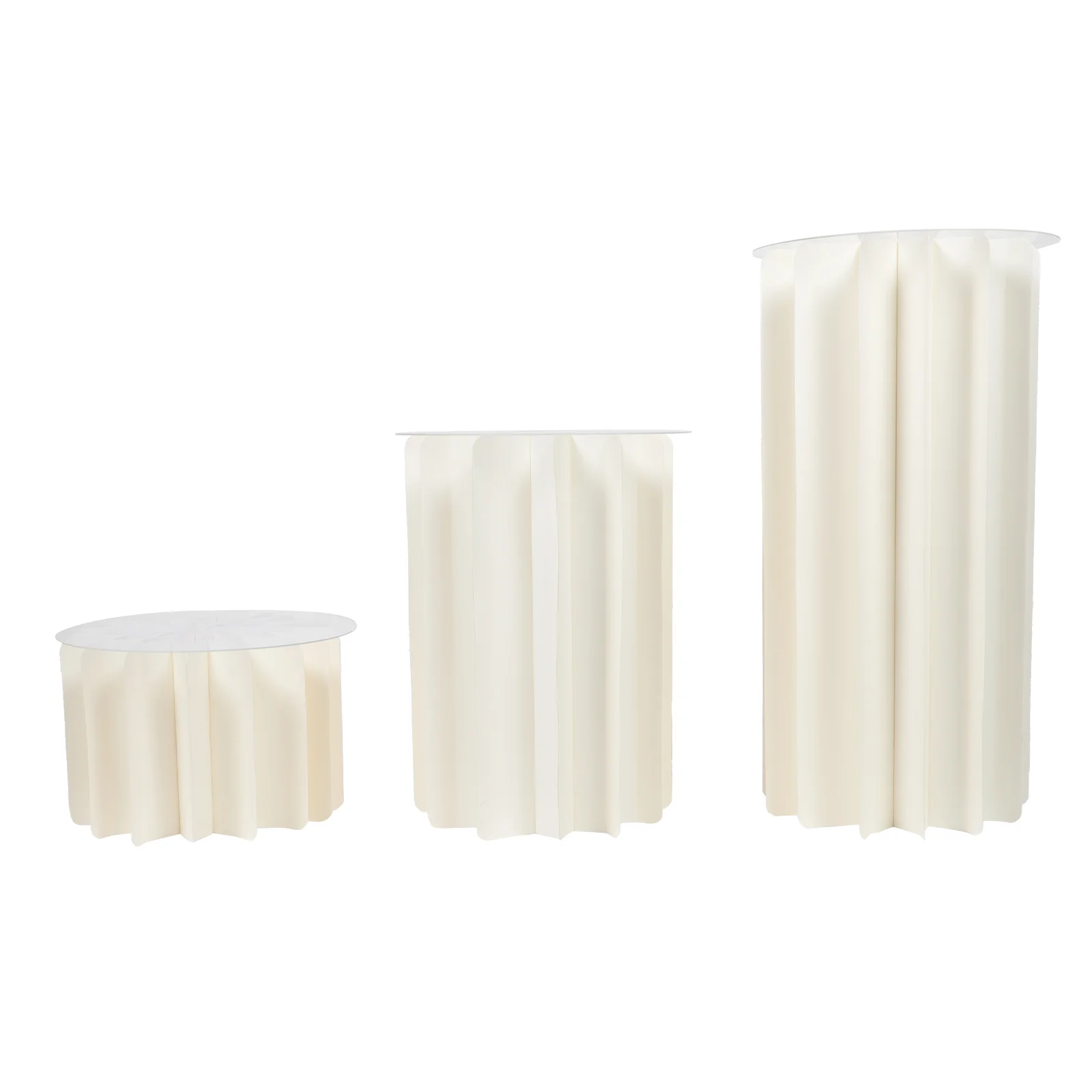 

Flower Bed Wedding Landscape Accessory Roman Pillar Paper Dessert Platform Folding Column