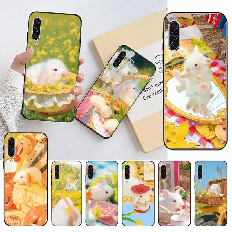 

Cute rabbit cartoon Phone Case For Samsung galaxy A S note 23 53 22 20 52 21 13 51 71 32 12 10 fe ultra plus