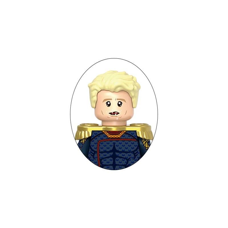 Фото Набор строительных блоков The Homelander Starlight Soldier Boys: Crimson Countess, Stormfront, A Train, Queen Maeve. Подарки. №2