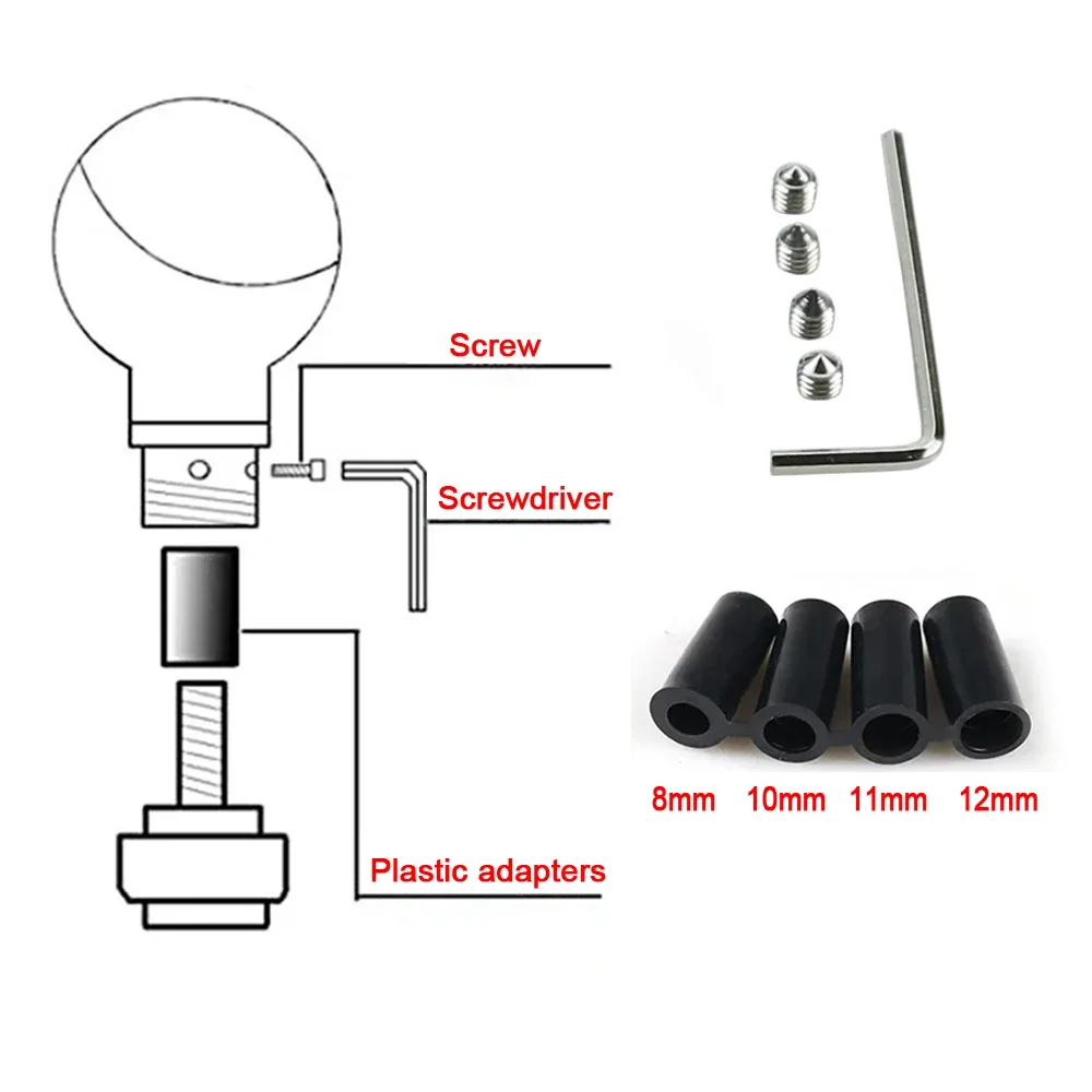 Алюминиевая универсальная ручка переключения передач 5 скоростей