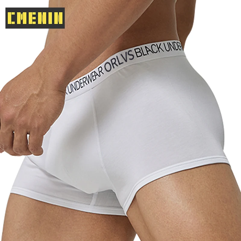CMENIN New Modal Sexy Men Underwear Man Boxer Underpants Breathable Trunk Men's Panties Bxoers Shorts Freegun