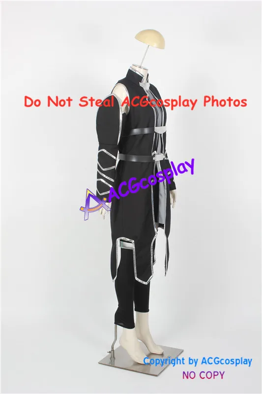 Фото Костюм для косплея Асуны Юки из Sword Art Online, черная версия, acgcosplay Garment №5