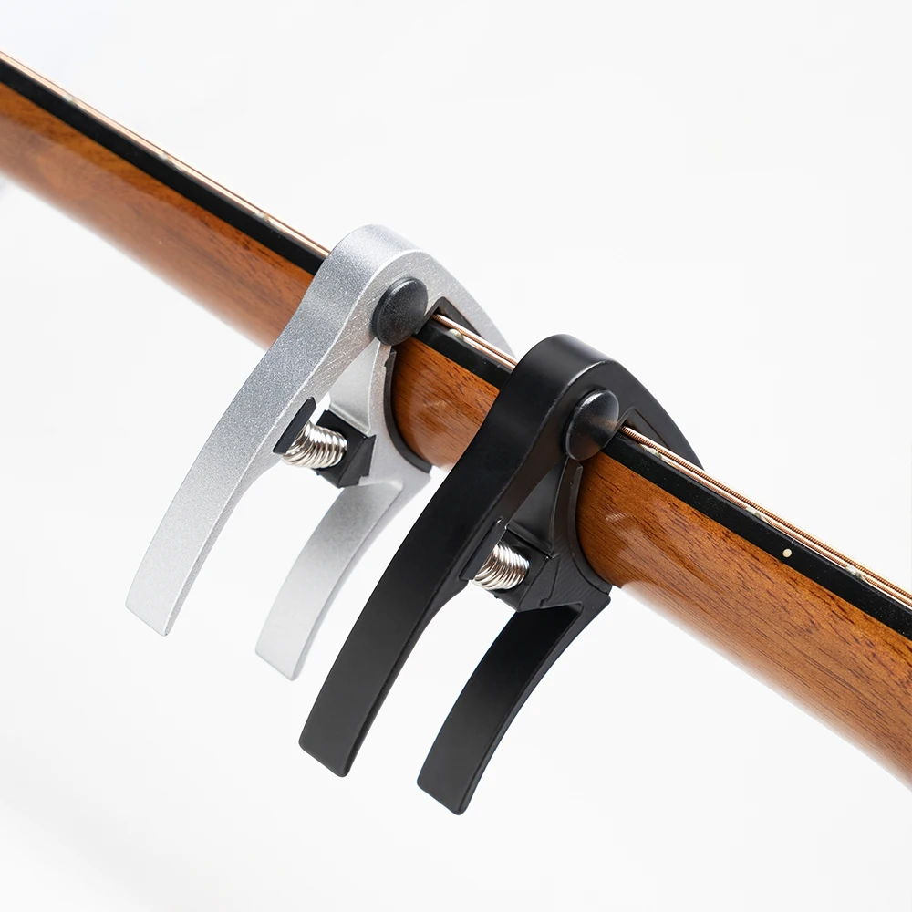 GGC-06 Metal Guitar Capo Guitar Parts Tuner Clamp for Acoustic Electric Guitar Music Instrument Accessories Key Trigger Capo