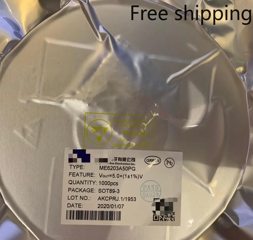 

1000pcs/lot ME6203A30PG ME6203A33PG ME6203A36PG ME6203A50PG ME6204A35PG SOT89-3 NEW Original in stock.