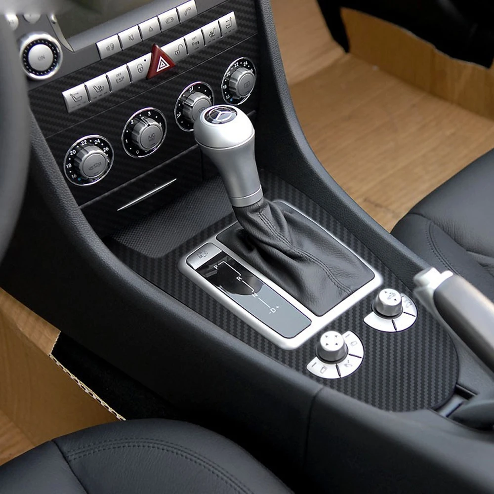 Декоративная наклейка из углеродного волокна подходящая для Mercedes Benz SLK R170 R171