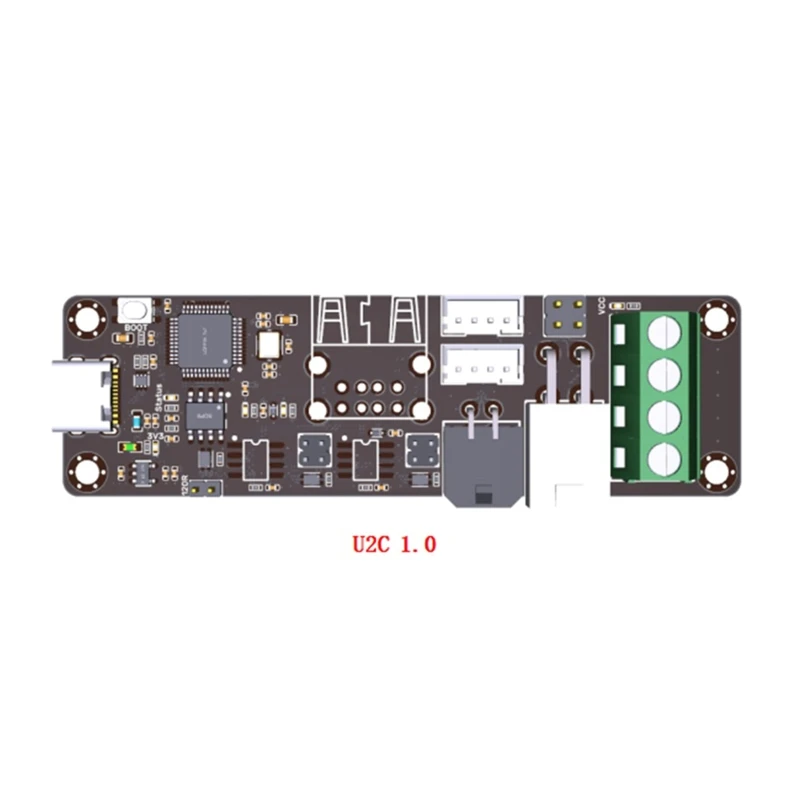 

Модуль J60A BIGTREETECH U2C имеет интерфейс, подключаемый к деталям принтера Raspberry Pi для 3d-печати EBB36 EBB42