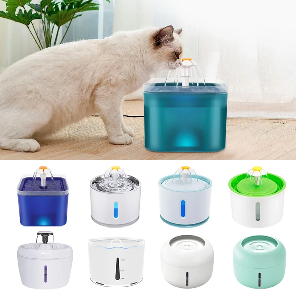 

USB-фонтан для кошек, автоматический дозатор воды для кошек, зеркальная емкость, умный дозатор воды для собак и кошек, питьевая кормушка для домашних животных