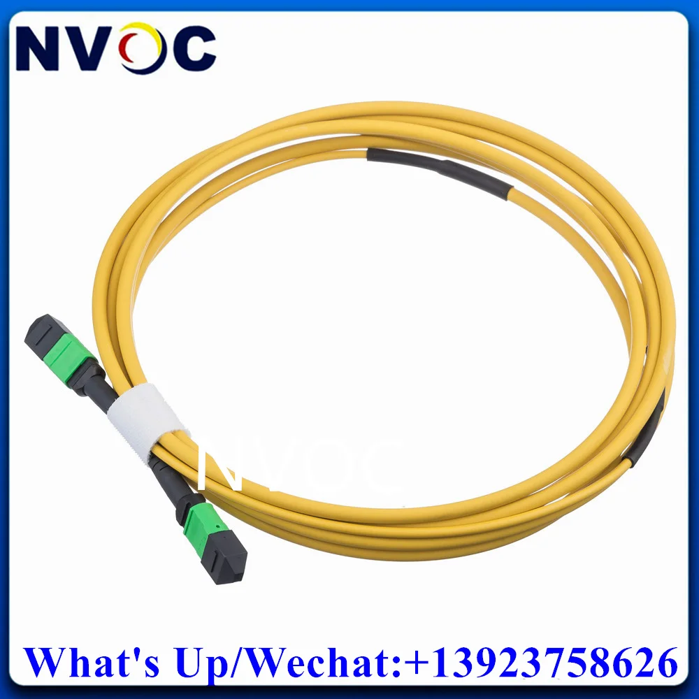 10Mts MPO/M-MPO/B/C Тип 24Fiber G657A 3 0 мм Мини Круглый Элитный оптический кабель для багажника
