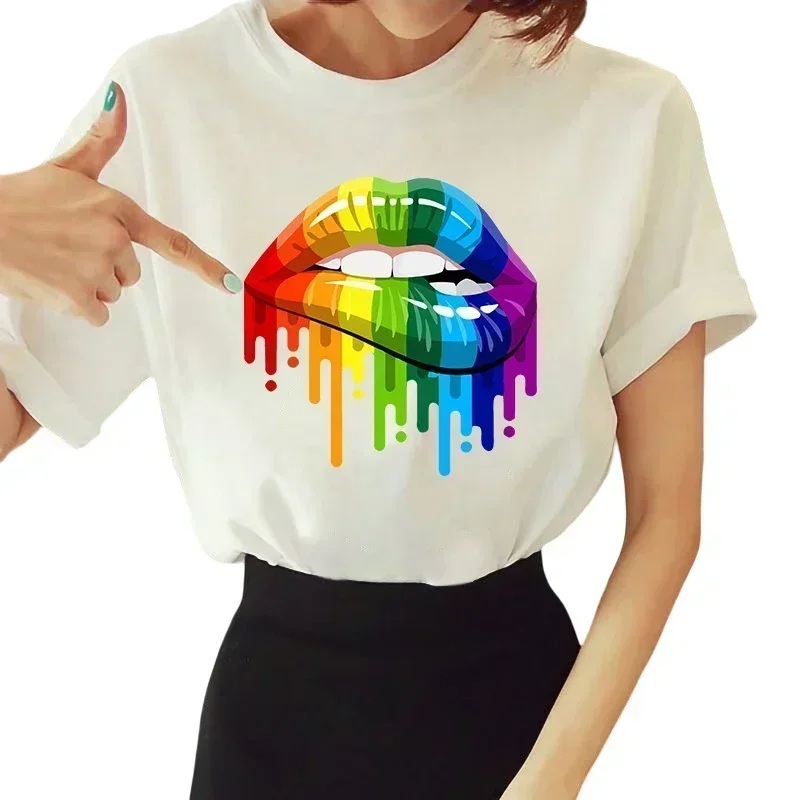 Женская летняя футболка Y2k с буквенным принтом женские повседневные футболки