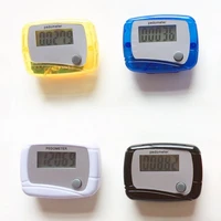 portable mini digital lcd pedometer sports walking running step counter meter lcd pedometer