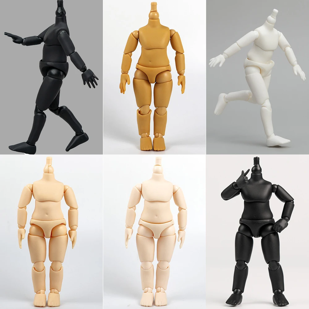 11 см obitsu11 1/12bjd обнаженные Детские куклы подвижные шарнирные 19 шарниров ob11 BJD кукла YMY, ГК белые кожаные тела модные куклы с рукой