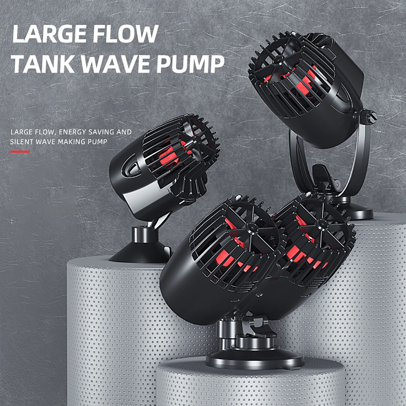 220V Wave Maker Fish Tank Wave Pump for Aquarium Fish Tank Large Flow Energy-saving Silent Circulation Filter Wave Pump
