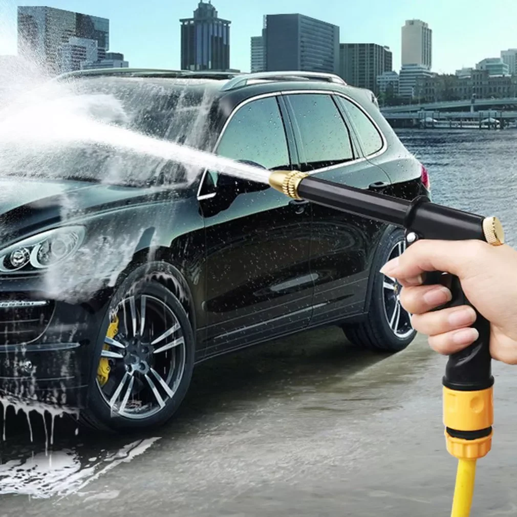 

Portable High-pressure Water Sprayer For Cleaning Easy To Carry Strong Power Strong Pressure With Rubber Tube