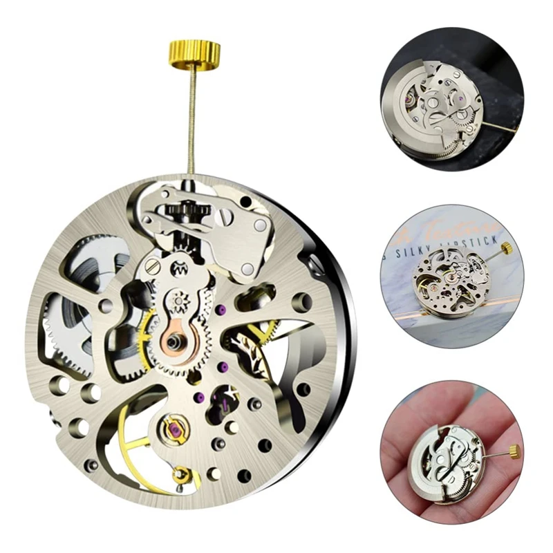 Watch Movement Automatic Mechanical Movement Replacement Part Men Japanese Quartz Movement Skeleton Watch Accessories