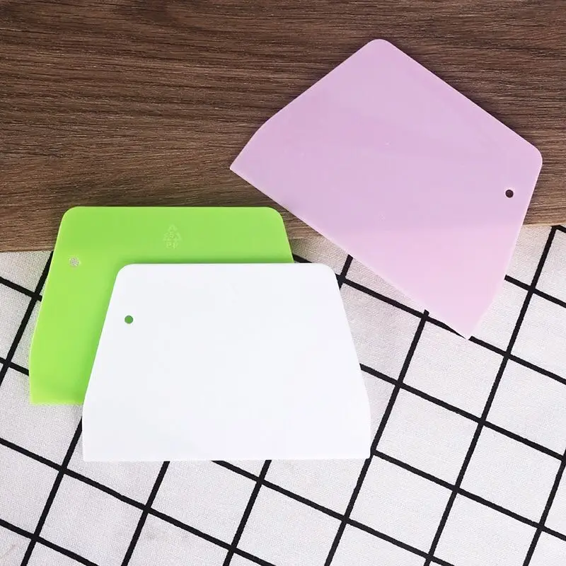 

1/3pcs Useful Cream Spatula Pastry Cutters Fondant Dough Scraper Cake Cutter Butter Knife Pastry Baking Tool Kitchen Accessories