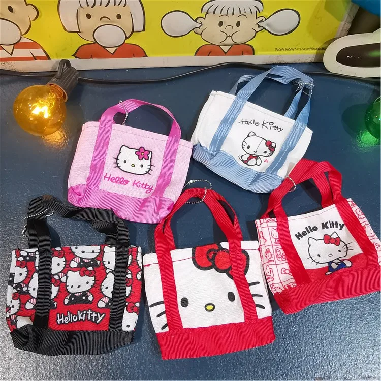 

Сумочка Hello Kitty, милая детская мини-эко-сумка, модная женская сумка для девочек, декоративная маленькая подвесная Коллекционная сумка