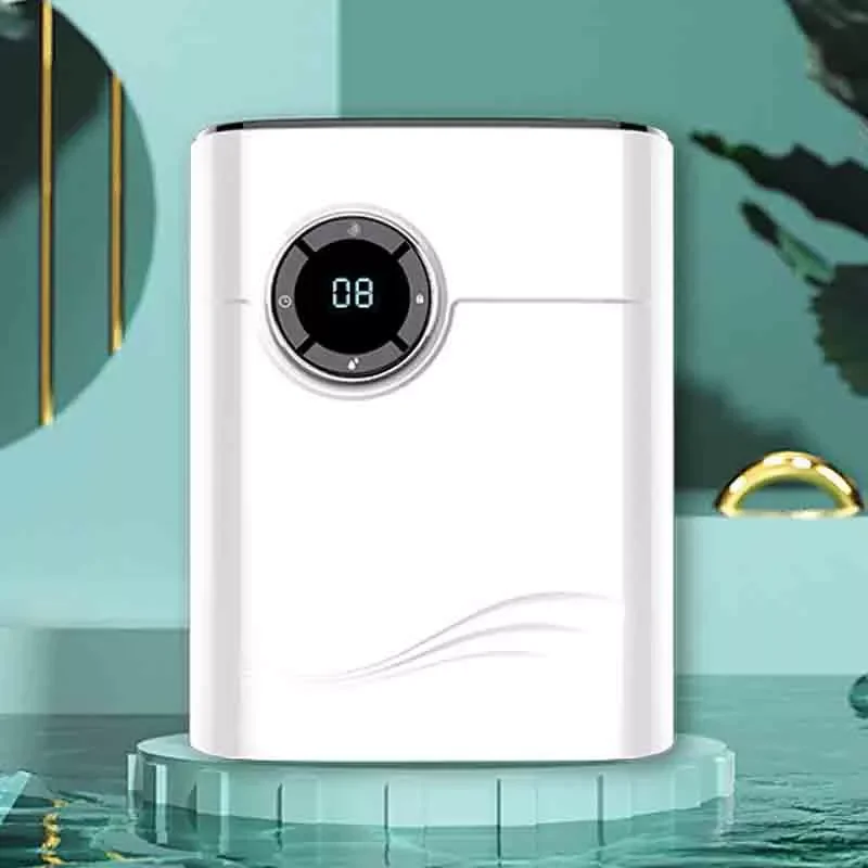 

Home Dehumidifier Air Cleaner Energy Saving Air Dryer Low Noise 1200ml Water Tank Auto-off Moisture Absorbing