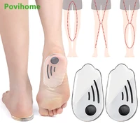 3pairs ox leg shape posture corrector silicone heel magnetic pads bowed knee valgum straightening correction beauty health