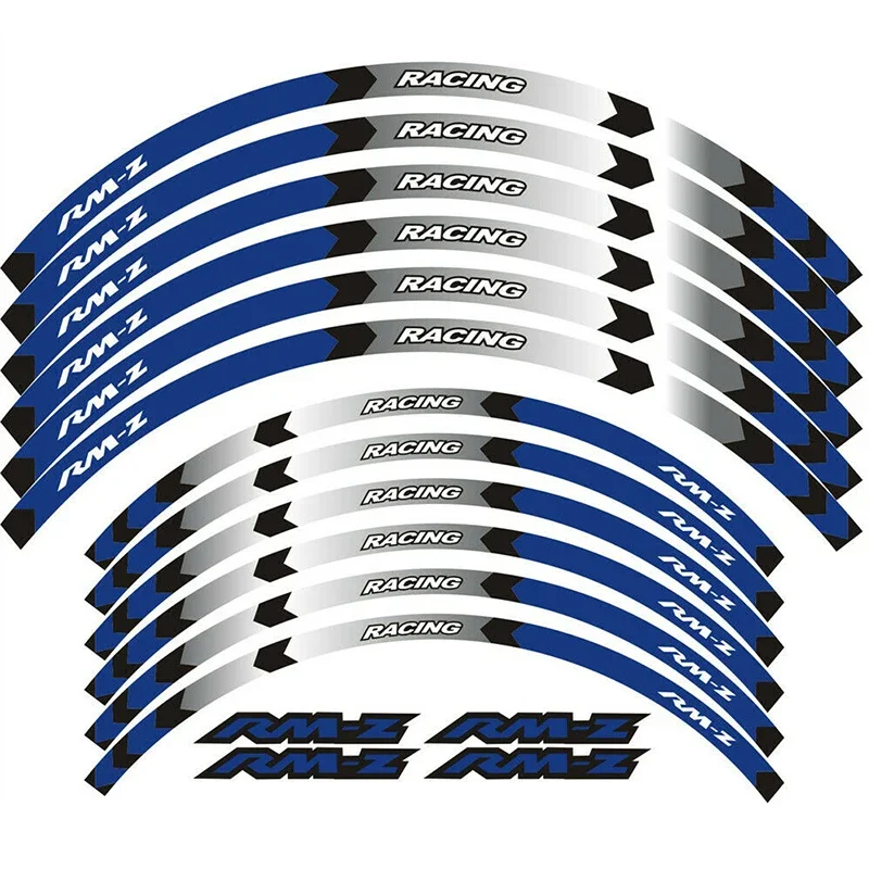 Для Suzuki RMZ250 RMZ 250 RM Z250 Z 2004-2021 2020 2019 аксессуары для мотоциклов наклейки на обод