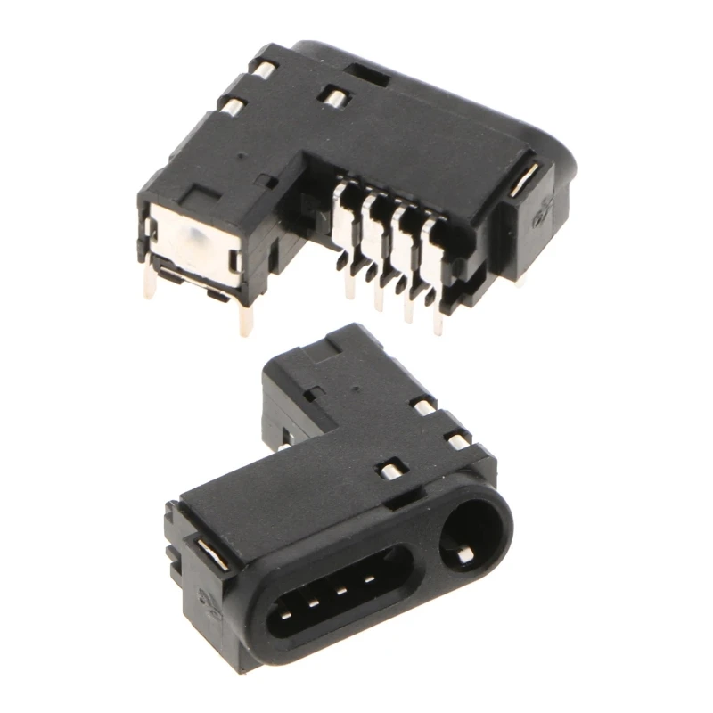 

Pack of 2 Headphone Jack Socket Port Headset Connector 3.0 4.0 5.0 Replacement Unit for Sony PS4 Controller