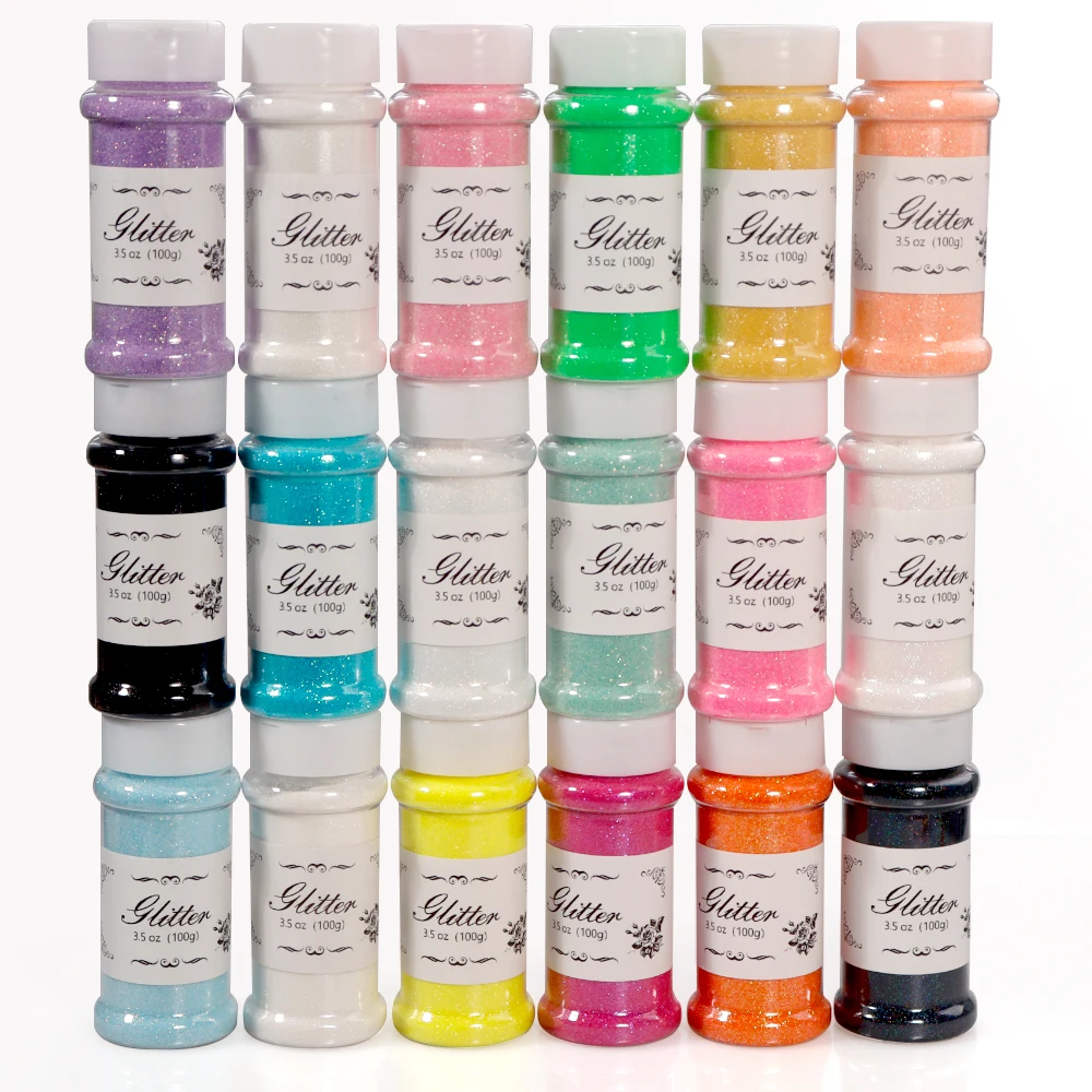 

100ml/3oz box Sugar Powder Coat Effect Nail Glitter Iridescent Candy Coat Powder For Manicure Shiny Dust Nail Art Decorations