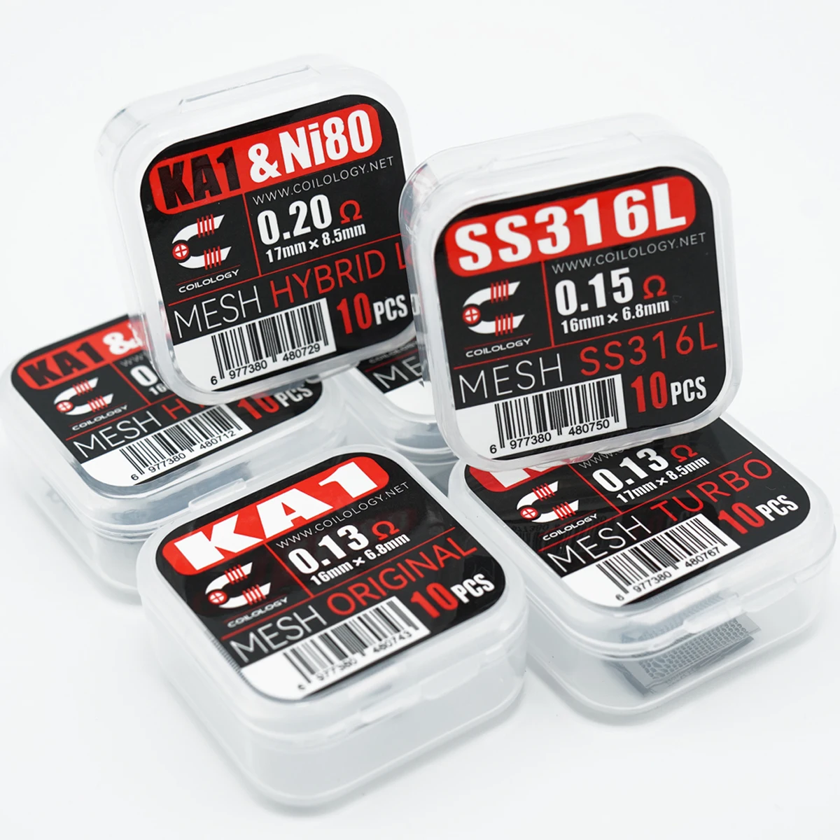 Нагревательная сетка-упаковка из 10 полосок COILOLOGY