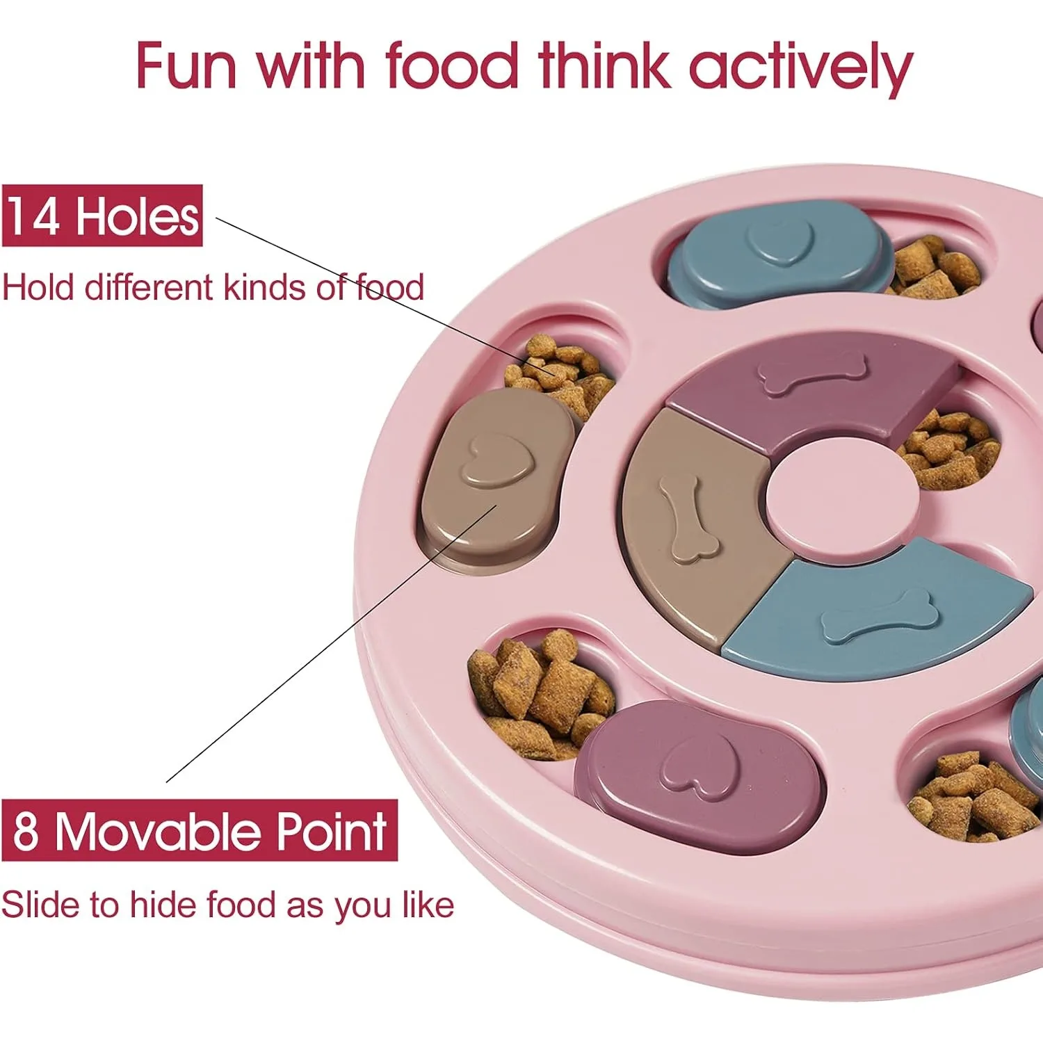 Игрушки-пазлы для собак игрушки-головоломки кормления тренировок по IQ и умному
