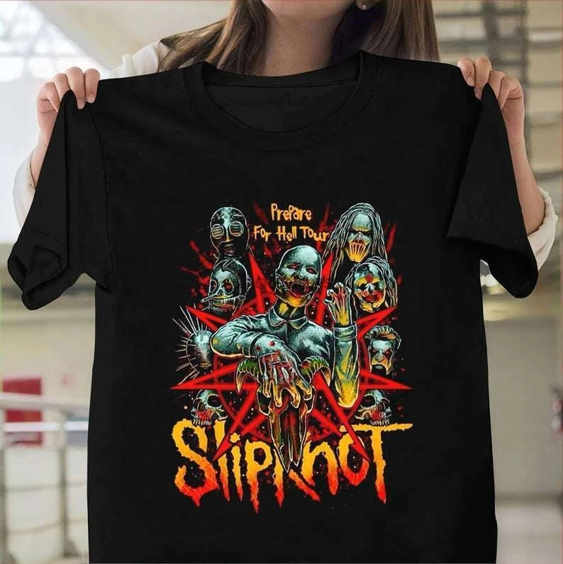 Металлическая футболка Джоуи Jordison Rock S-3XL хлопок |