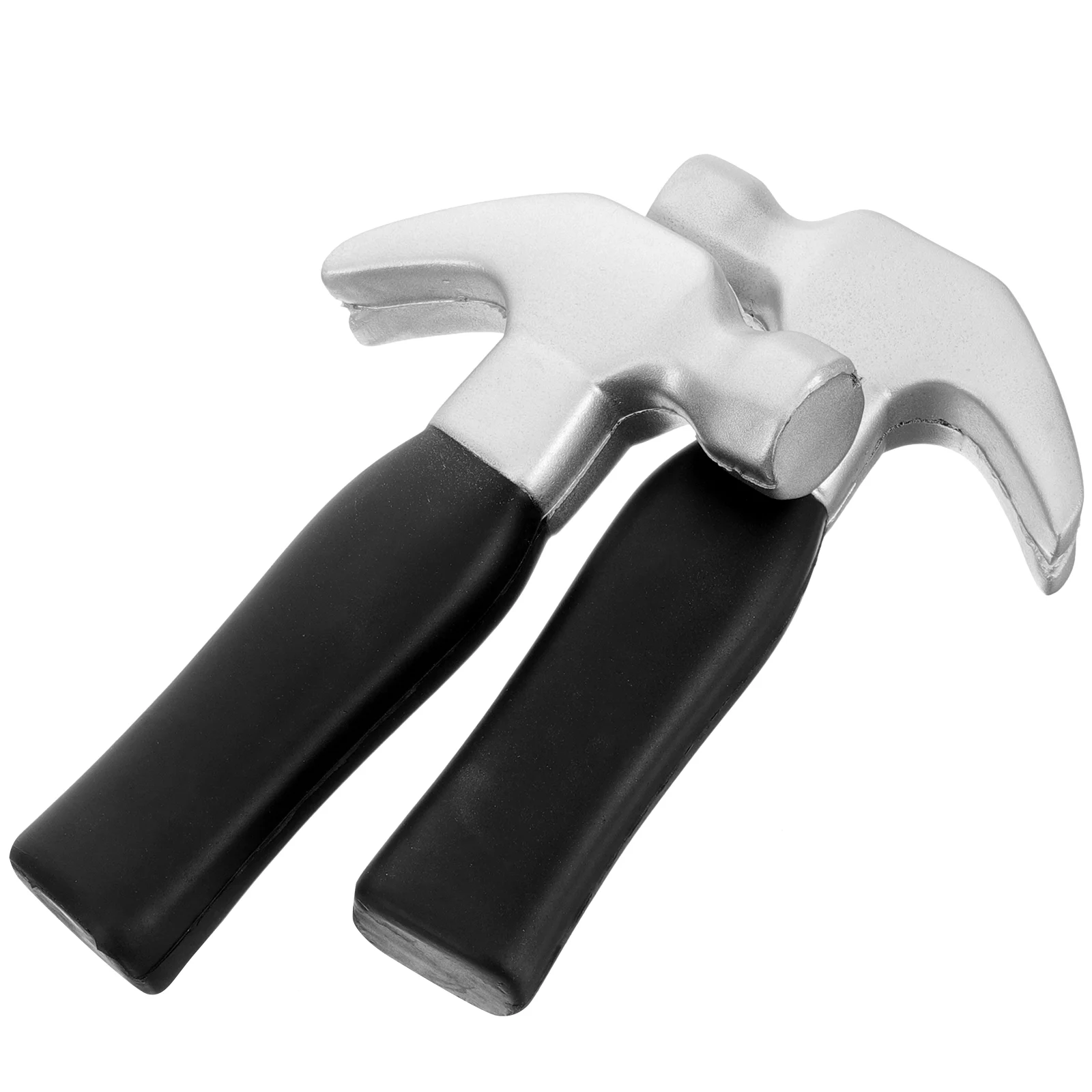 

2Pcs Simulation Hammers Toys Kids Knocking Hammer Toys Small Hammer Props Party Hammer Toys