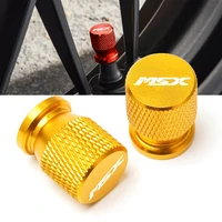 motorcycle cnc accessories wheel tire valve stem caps airtight cover red black for honda msx125 grom msx 125 2013 2020 2019 2018
