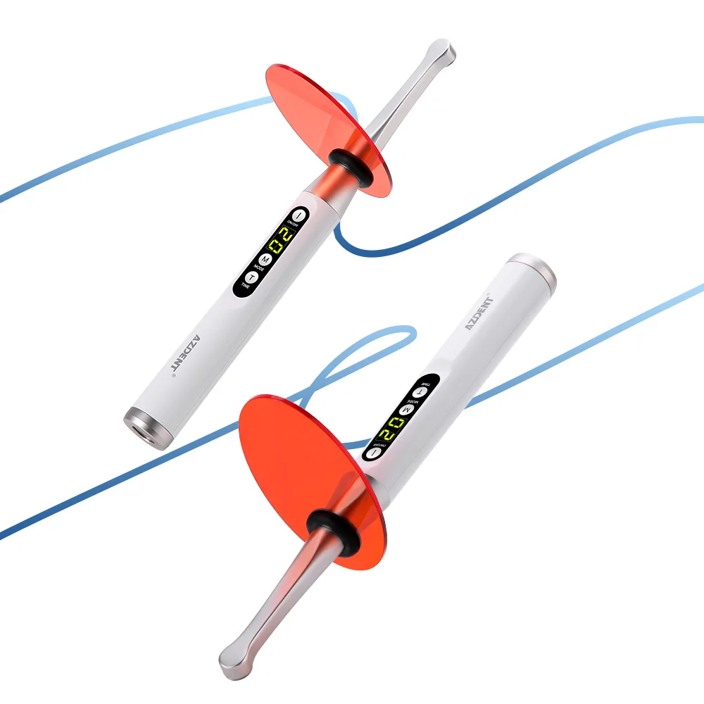 Стоматологическая Беспроводная лампа для фотостудии 3 режима 800-2200 МВт/км² нм-нм