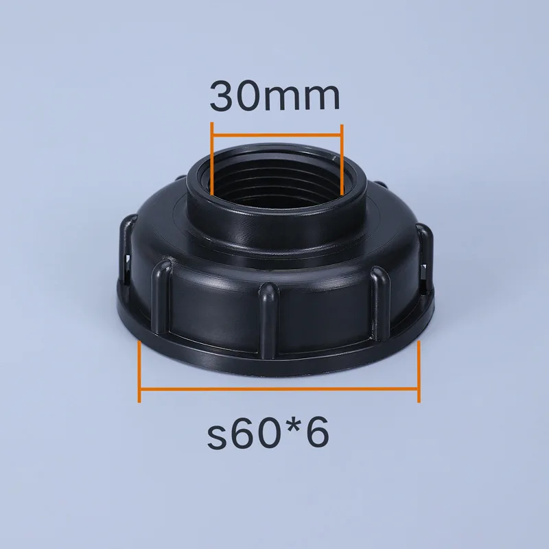 

Соединитель для садового водопровода IBC Ton S60*6 черный