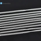 10 метров Дорин коробка Link-Открыт бордюрный железа сплава серебристого цвета для 