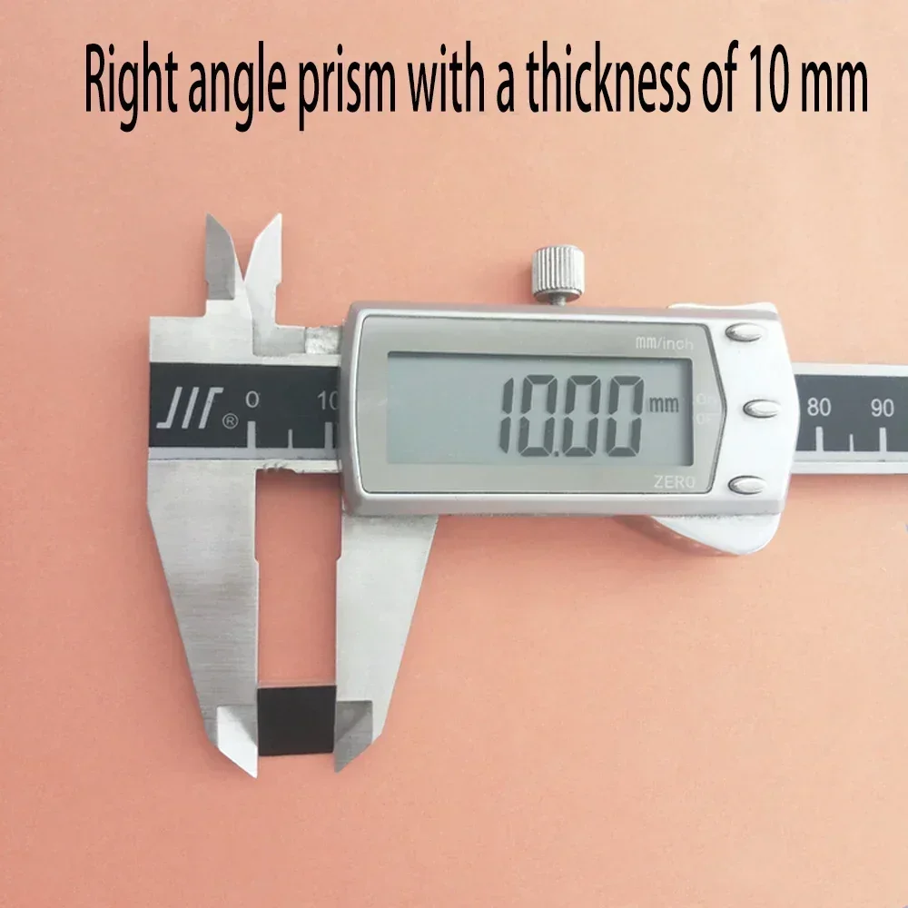 10 мм прямоугольное внутреннее отражение призменное оптическое стекло изосеты