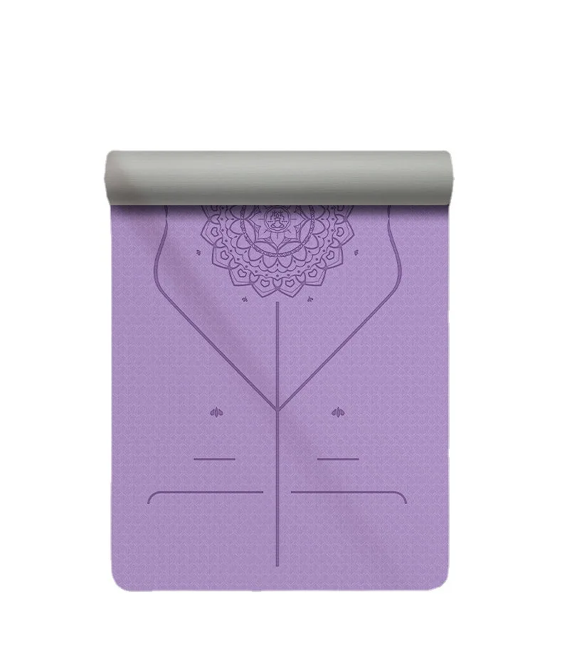 

200 Gym double-layer mat thickened 8mm sports mat men and women non-slip wear-resistant tpe yoga mat