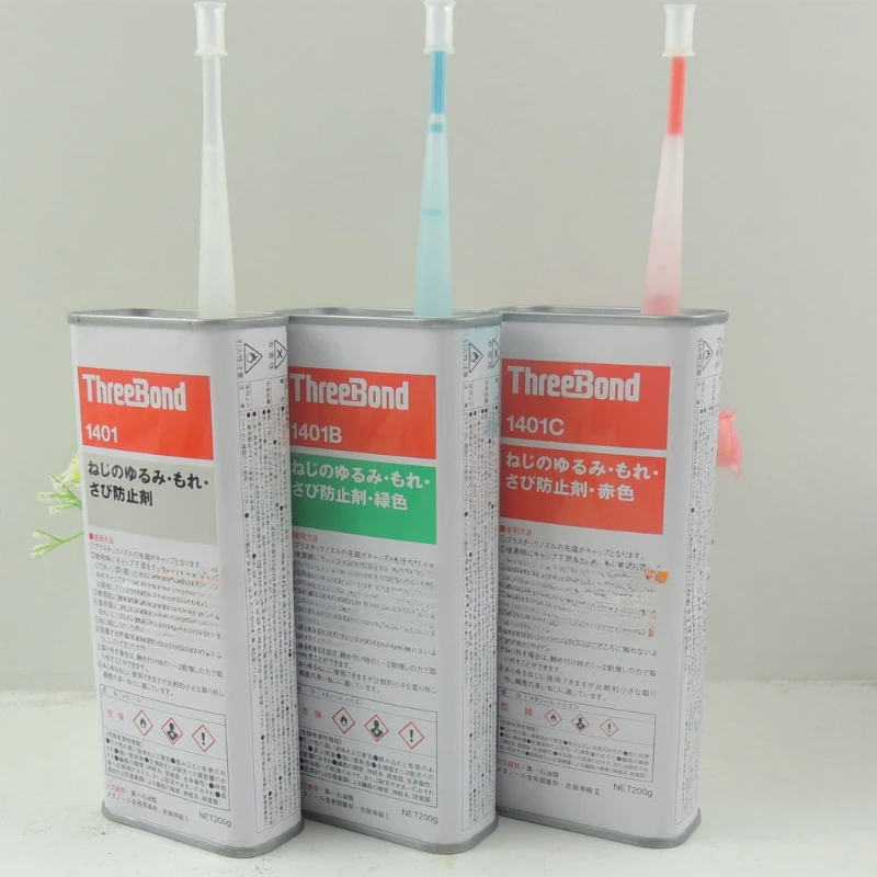 

Japan ThreeBond 1401 Screw Glue 1401B Bolt Fastening Glue 1401C 1401D Anti-Leakage 1Pcs