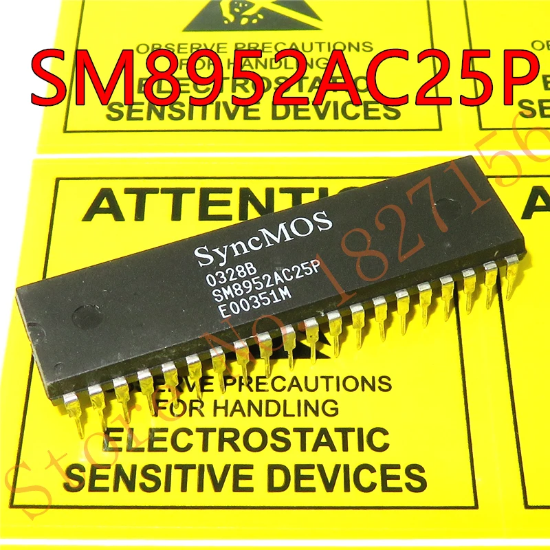

1pcs/lot SM8952AC25PP SM8952AC25P SM8952AC25 DIP-40